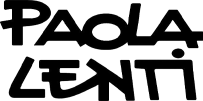 Logo von Paola Lenti, stilisierte Schrift in Großbuchstaben.